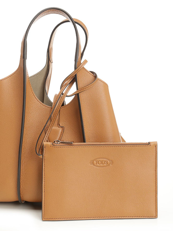Tod'S T Timeless Shoulder Bags - Brown | 485bb138ffcab4fc666275a1fc97636e3cfb382a