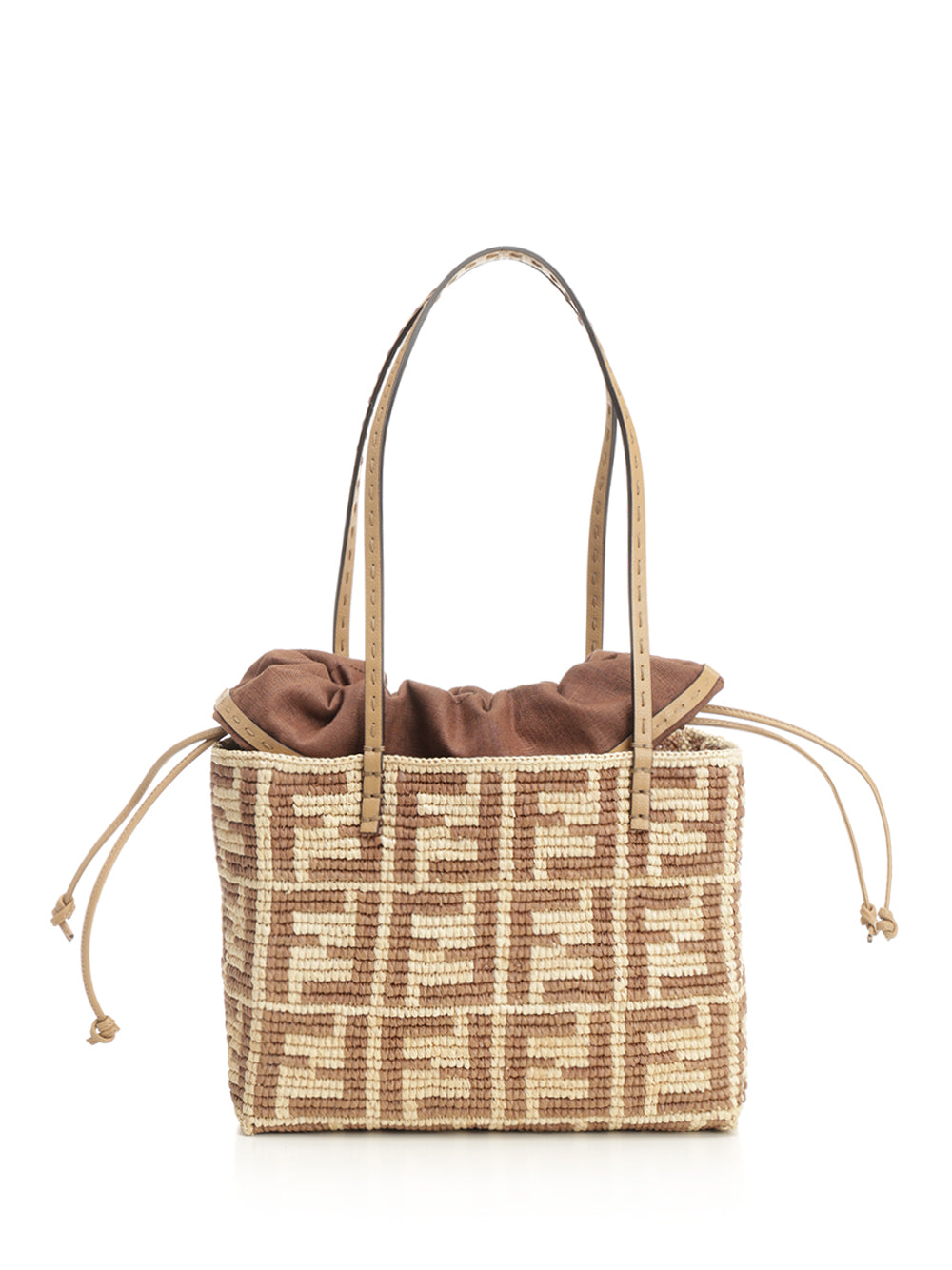 Fendi Roll Small Handbags - Beige | 3468740a0dbb9e692c9b9ce5ad249778d492aa88