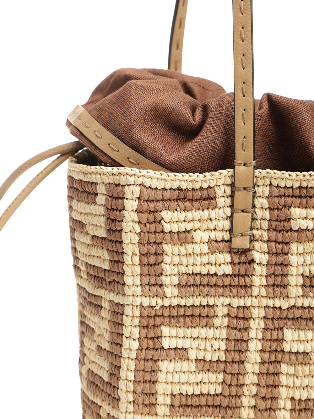 Fendi Roll Small Handbags - Beige | 6471a9fa0b7a2bfd0b73012099ee0c2d0a1af77f