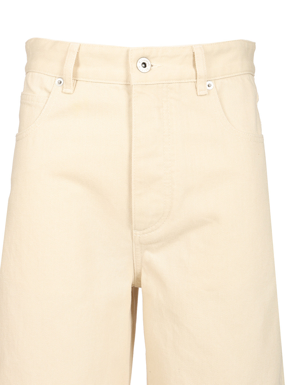 Bottega Veneta Contrast Cuff Jeans - White | ca84ffaedc822810cbe94ca4855ce55cf6cef2f1