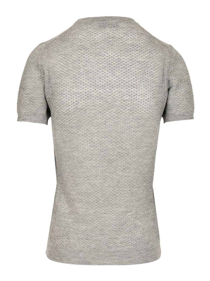 Miu Miu Cashmere Sweater Knitwear - Grey | c9acdc75904cdb20a7791e6d510ecfb86313d476