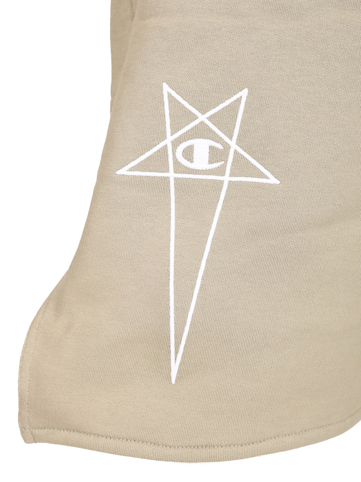 Rick Owens X Champion Cotton Shorts Trousers - White | 2cb76223c4065a511e69d1d099f57e86b322c2d3