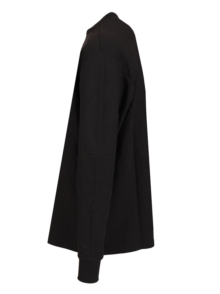 Rick Owens X Champion Cotton Sweatshirt Sweatshirts - Black | 9ea29a95a0a2f4363afd23d7cdffc9207b0e4bcc