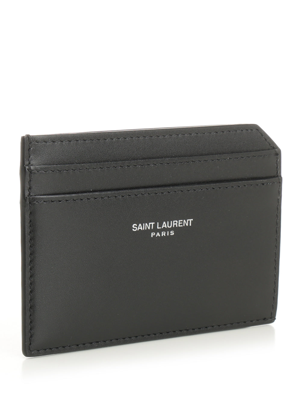 Saint Laurent Open Card Holder Wallets - Black | 61fd7410b05a3ab7664a20f066768fea3e847652