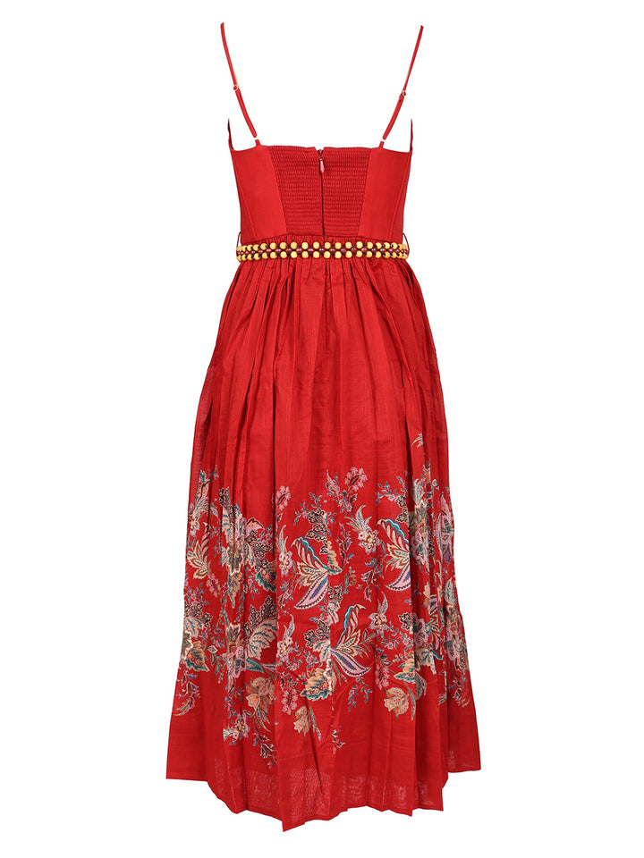 Zimmermann Rhiannon Dresses - Red | 06048396b912d220f57b680aacc36a6119d540ce