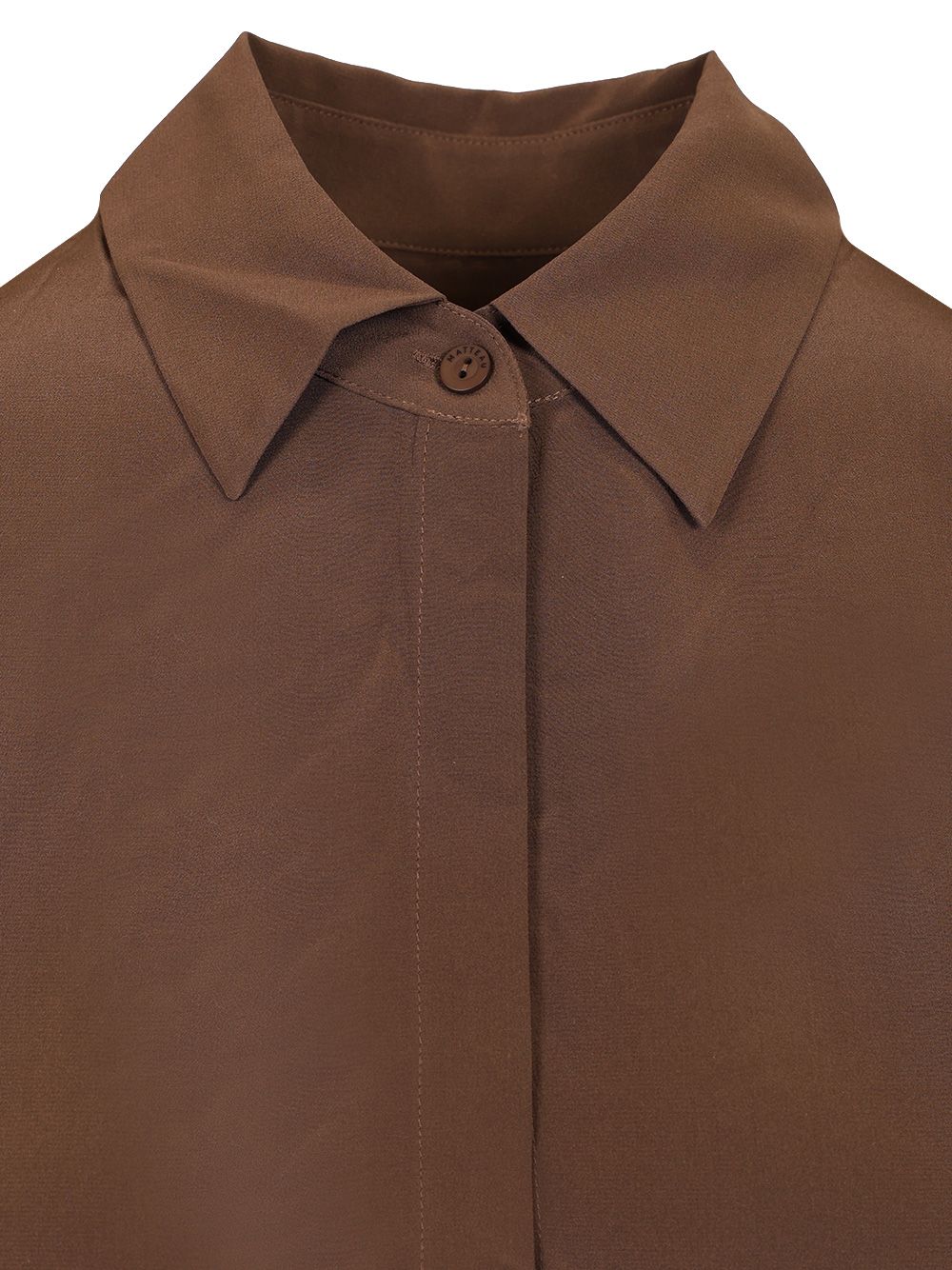 Matteau Short-Sleeved Shirt Shirts - Brown | 68186624fd4cb8d021793c6ba37c45584408b788