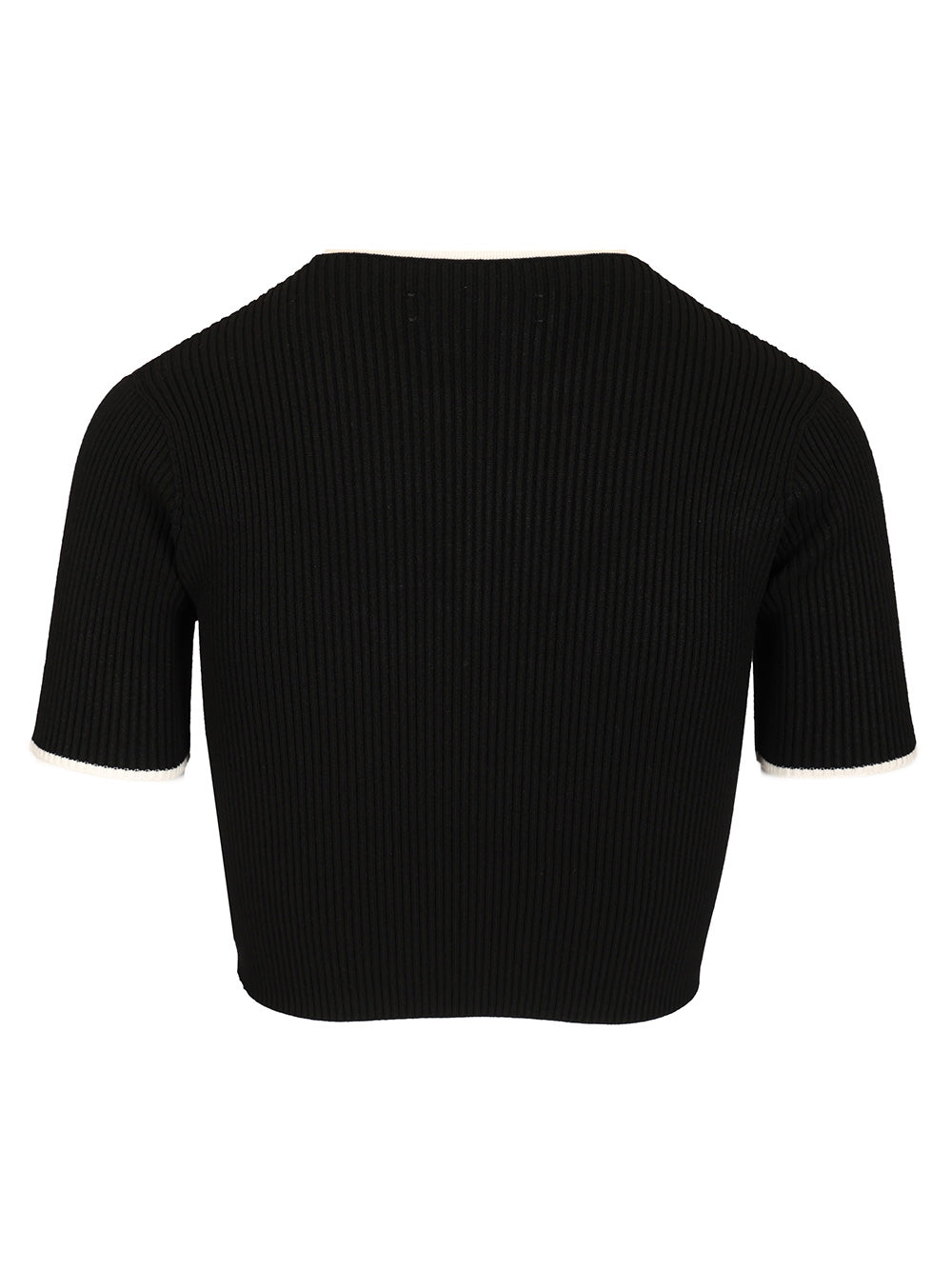 Amiri Crop T-Shirt - Black | 9c7ab7d5eefc0150cc14c96b72cb8217f0899f18