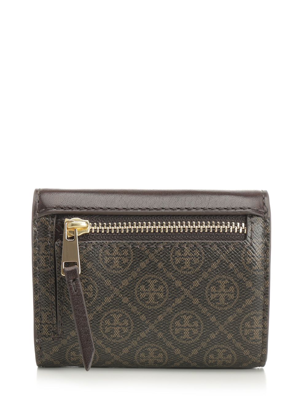 Tory Burch T Monogram Wallets - Brown | e3ebacf16786b84f49f296d54098d74148b4def3