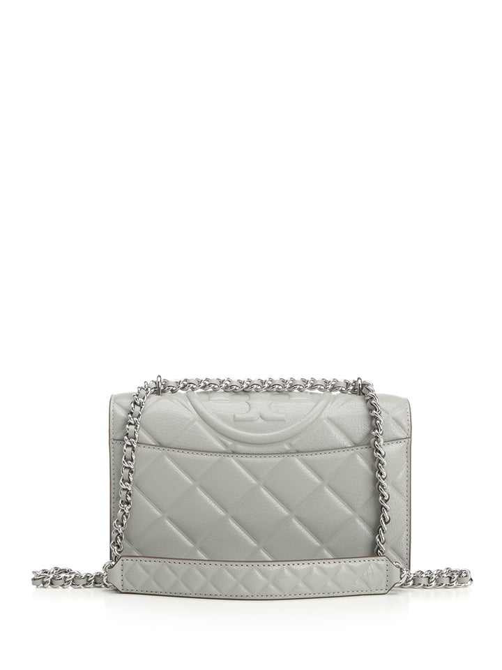 Tory Burch Fleming Shoulder Bags - Grey | 75e46c7c7e7e0b3b1db0b66220f563df4aa27509