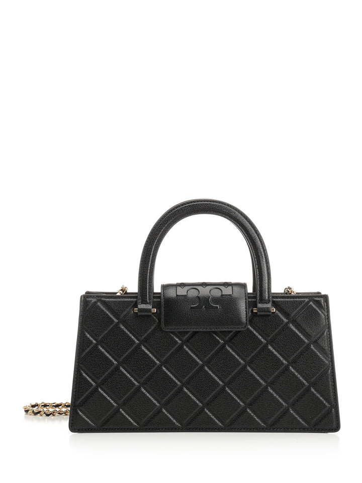 Tory Burch Fleming East-West Handbags - Black | c6104b22537094c850c0fad068c69ecd988dc5b0