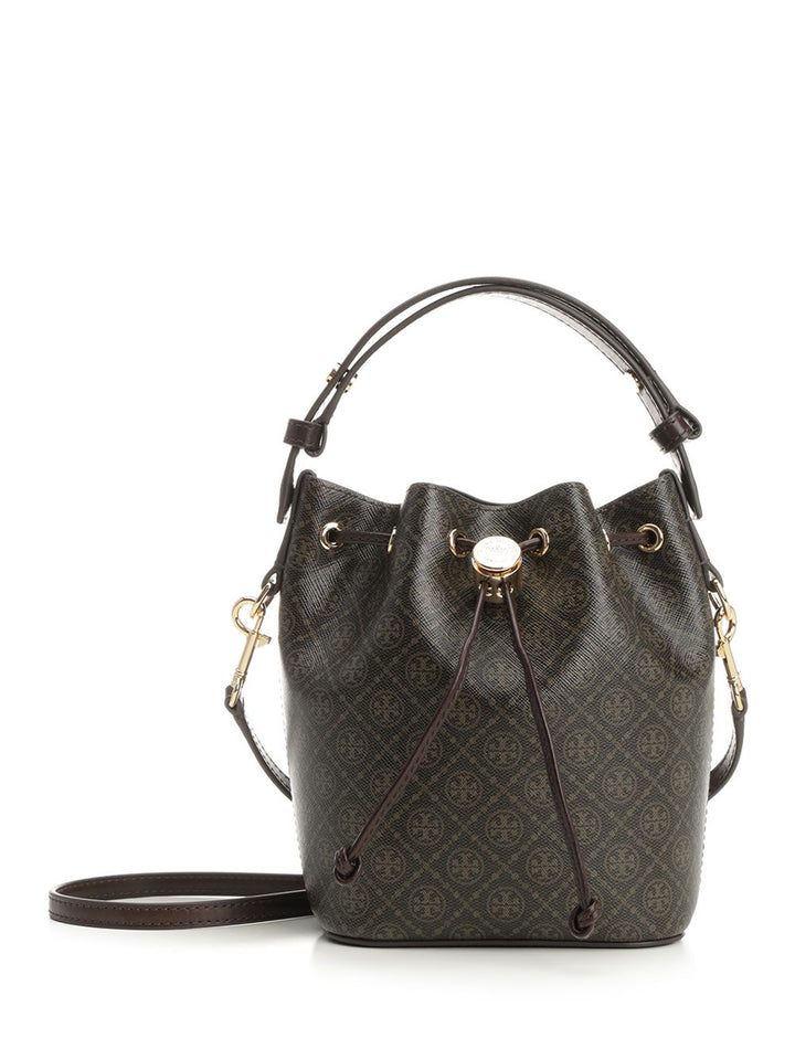 Tory Burch T Monogram Handbags - Brown | de4fab0193ec01f799f296ed9d16c59e627359d8