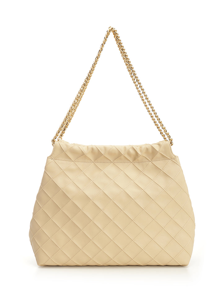 Tory Burch Fleming Bag Shoulder Bags - Beige | c9dea44a8453f07b40fe4720b971ee6c652557fa