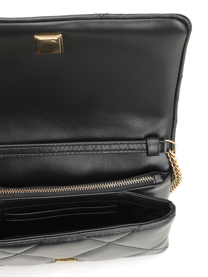 Tory Burch Kira" Chain Wallet Wallets - Black | 8cdebafab219b88c575fdc16070db8c2bcf0516d