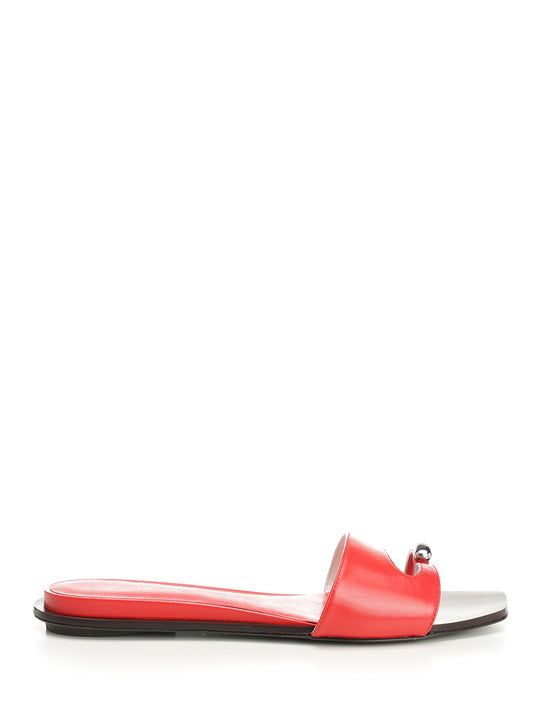 Pierced Scarpe Basse Red