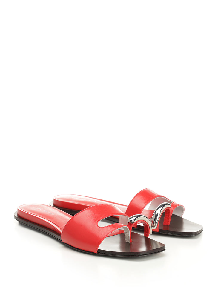 Tory Burch Pierced Scarpe basse - Red | 00aca8919f7b7cbffbc1719d1fc023aa786e49ff