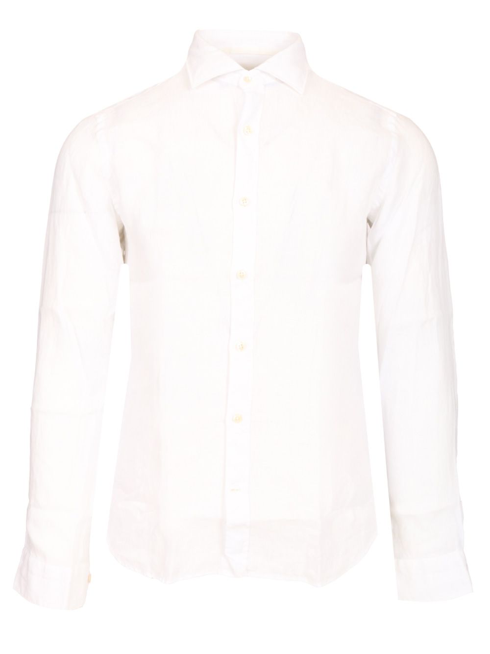 Al Duca D'Aosta 1902 Linen Shirt Shirts - White | eeace334f71b388ba02e6296b323ad5c6a61203f