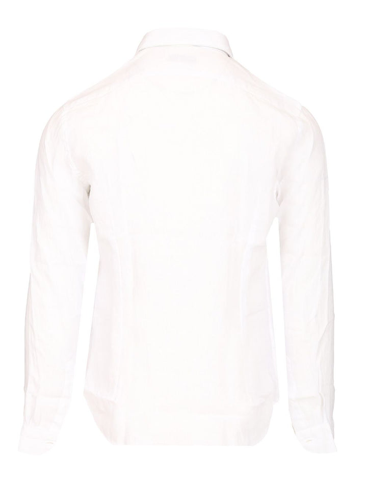 Al Duca D'Aosta 1902 Linen Shirt Shirts - White | b59dc1aa4db26970fc75cf508c06359686cee37e