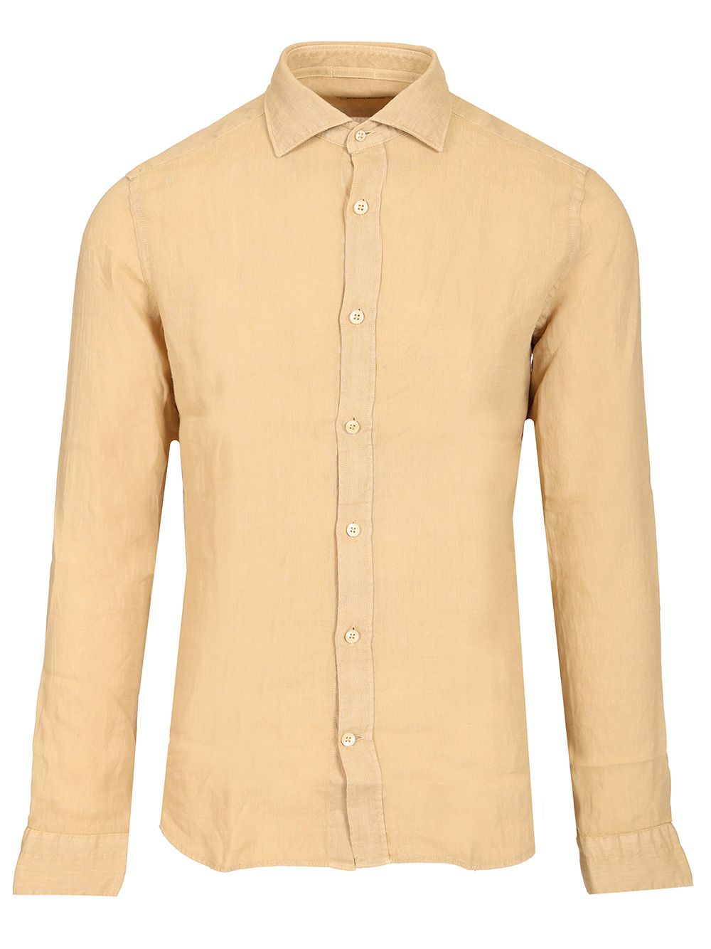 Al Duca D'Aosta 1902 Linen Shirt Shirts - Beige | af27e02862c6bcd51ccd096d5199d4485c8db878