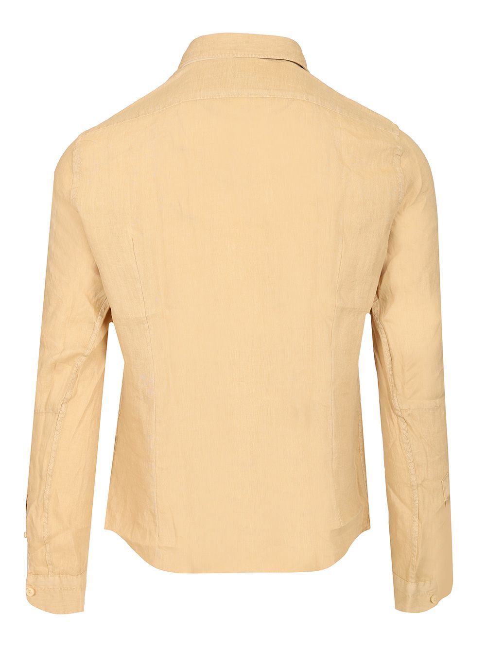 Al Duca D'Aosta 1902 Linen Shirt Shirts - Beige | 9c6b1ae61b8c4ed939ec3280080a501d6f875dff