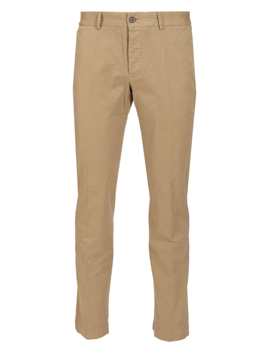 Cotton Trousers Brown