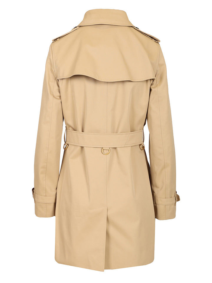 Burberry Heritage Kensington Coats - Beige | b669c1d3c4674f2c63ef86621ec69bddea5f97c8