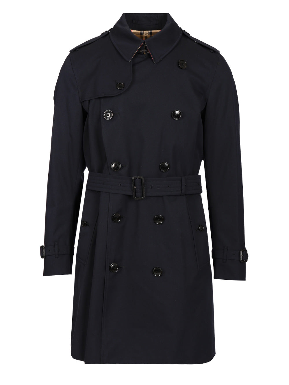 Burberry The Kensington Coats - Blue | 1c75be1913d3bf15b44beb68b764cc52a0effea5