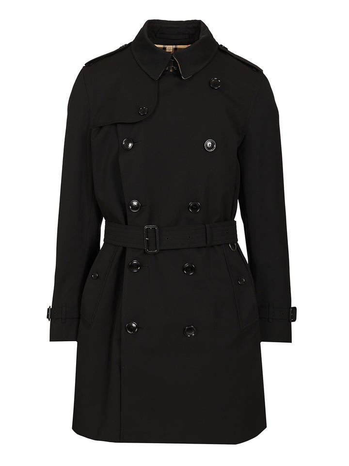 Burberry The Kensington Coats - Black | 58eaaf31658e1e8243b3adb80131540e6530f610