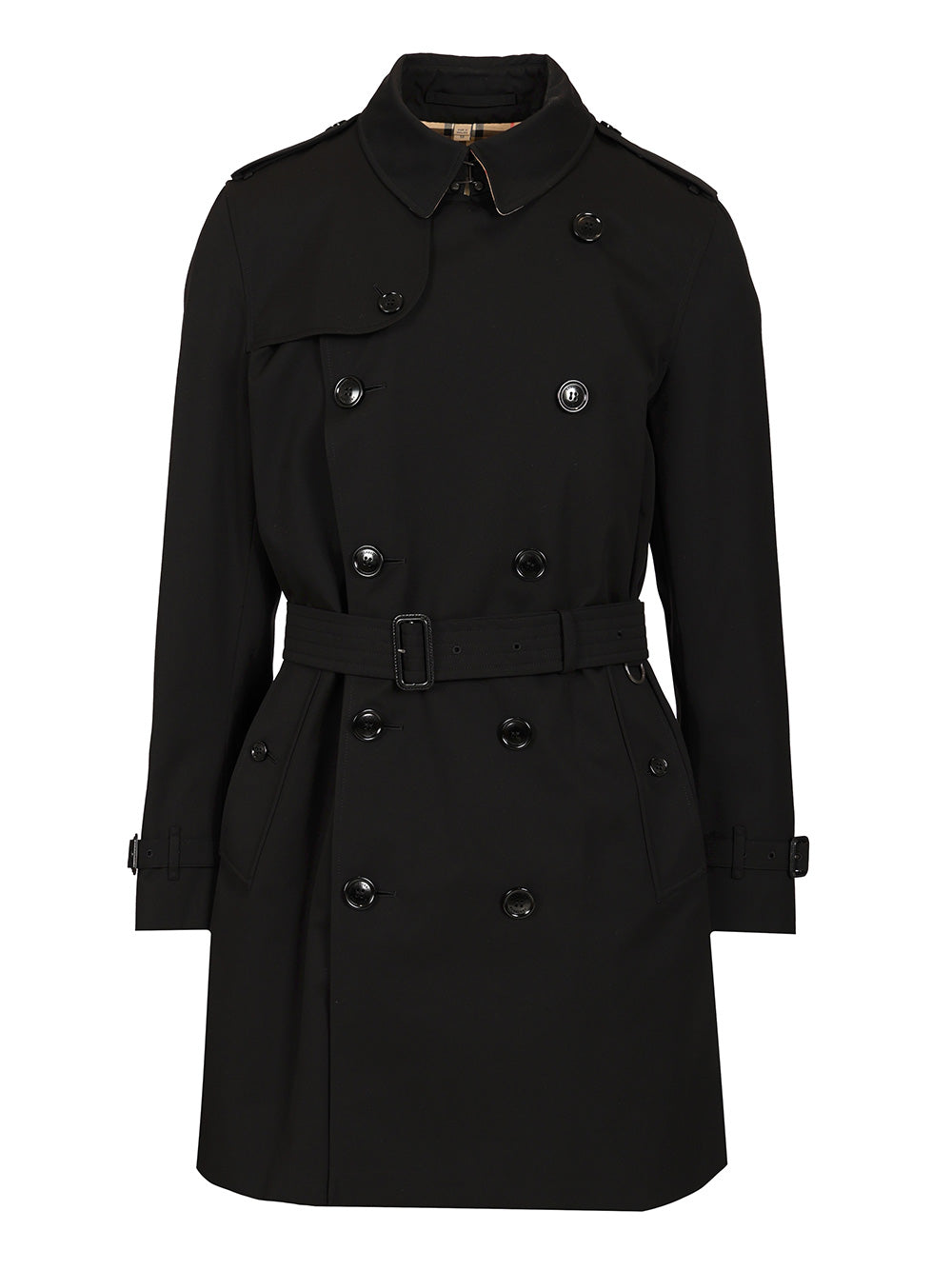 Burberry The Kensington Coats - Black | 58eaaf31658e1e8243b3adb80131540e6530f610