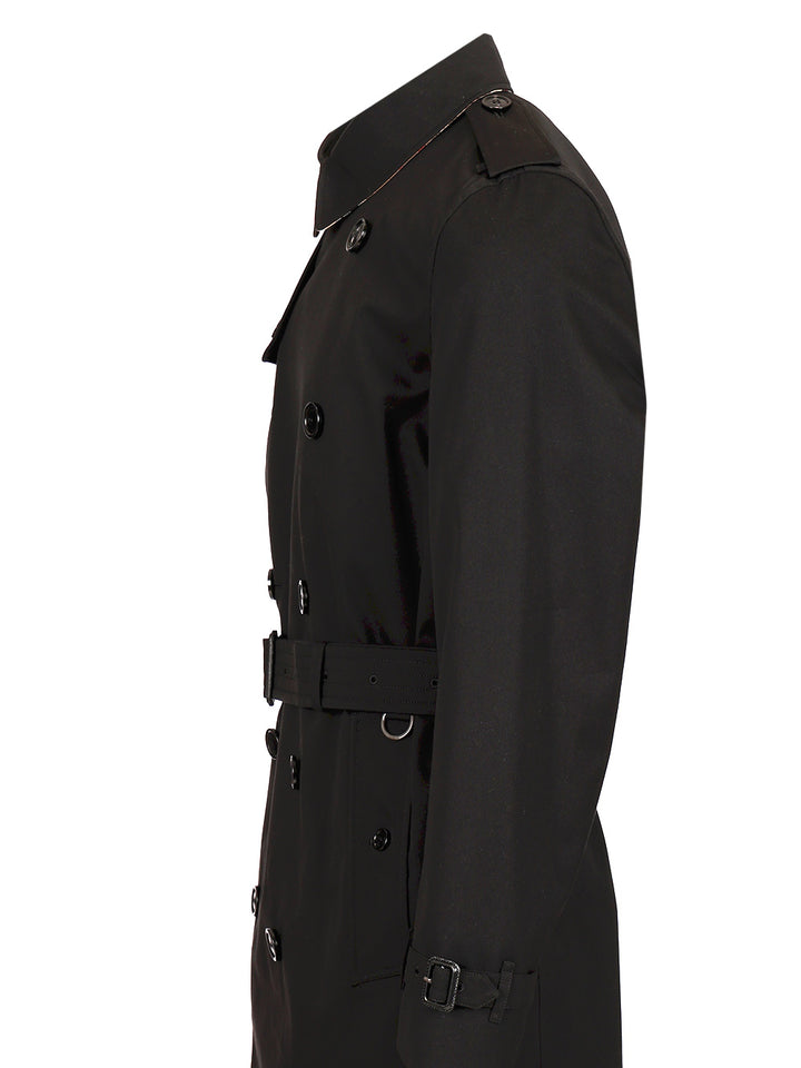 Burberry The Kensington Coats - Black | 9d25608db667a143f04f1fbab64cf1c7eee4222d