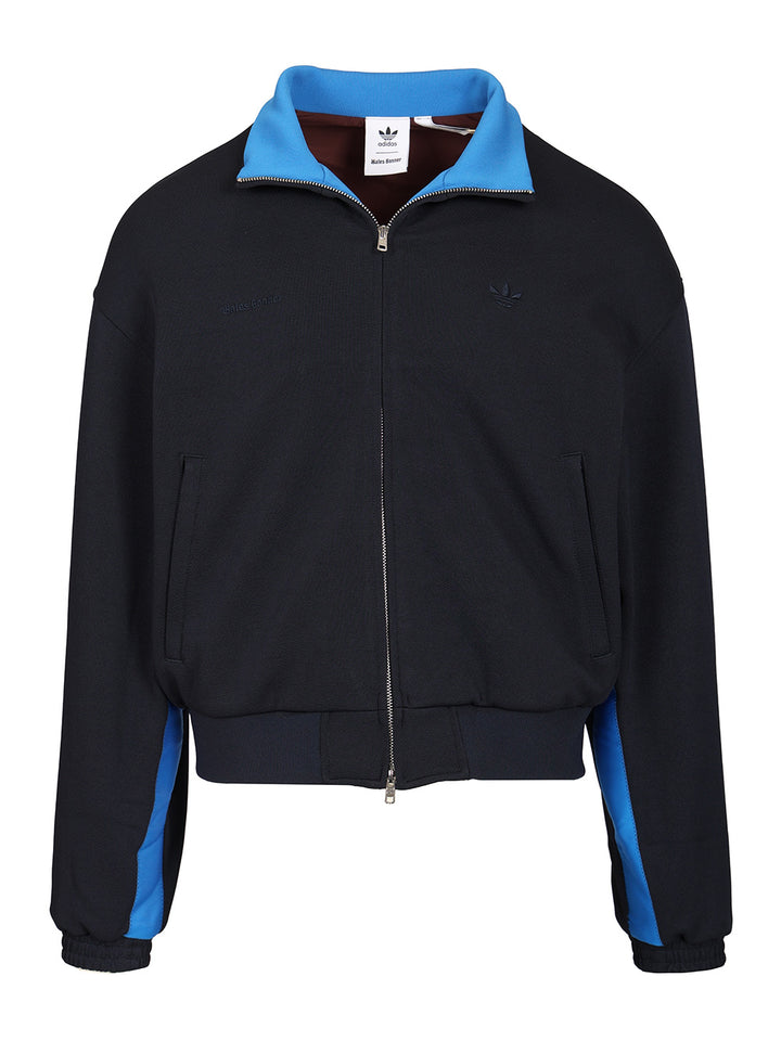 Adidas X Wales Bonner Wales Bonner Track Jacket Sweatshirts - Blue | e34cc127975dff54da532be0974b7e36c9399003