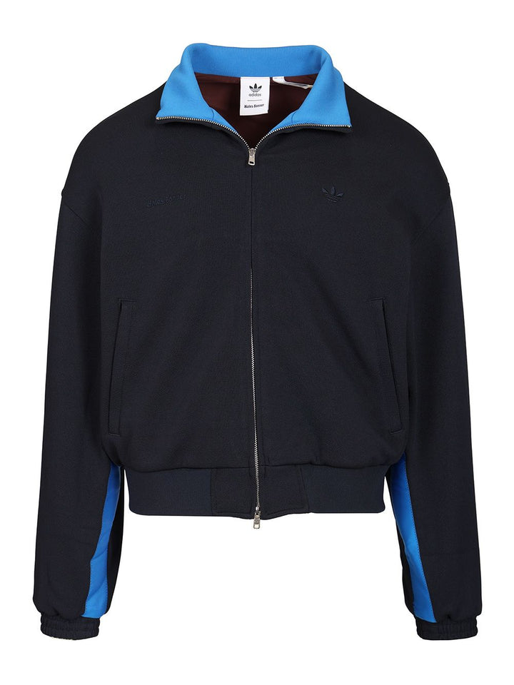 Adidas X Wales Bonner Wales Bonner Track Jacket Sweatshirts - Blue | 4d740e27d535d248ea54c8fac3b6081816e27f47