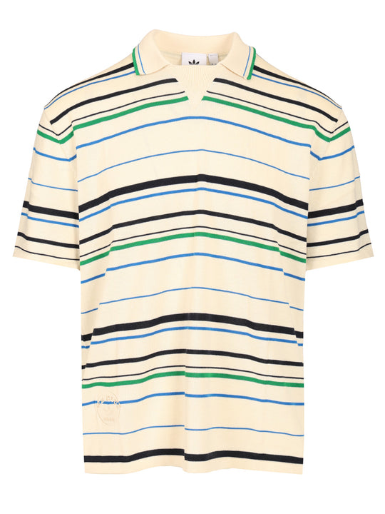 Wales Bonner Knit Polo T-Shirt Multicolor