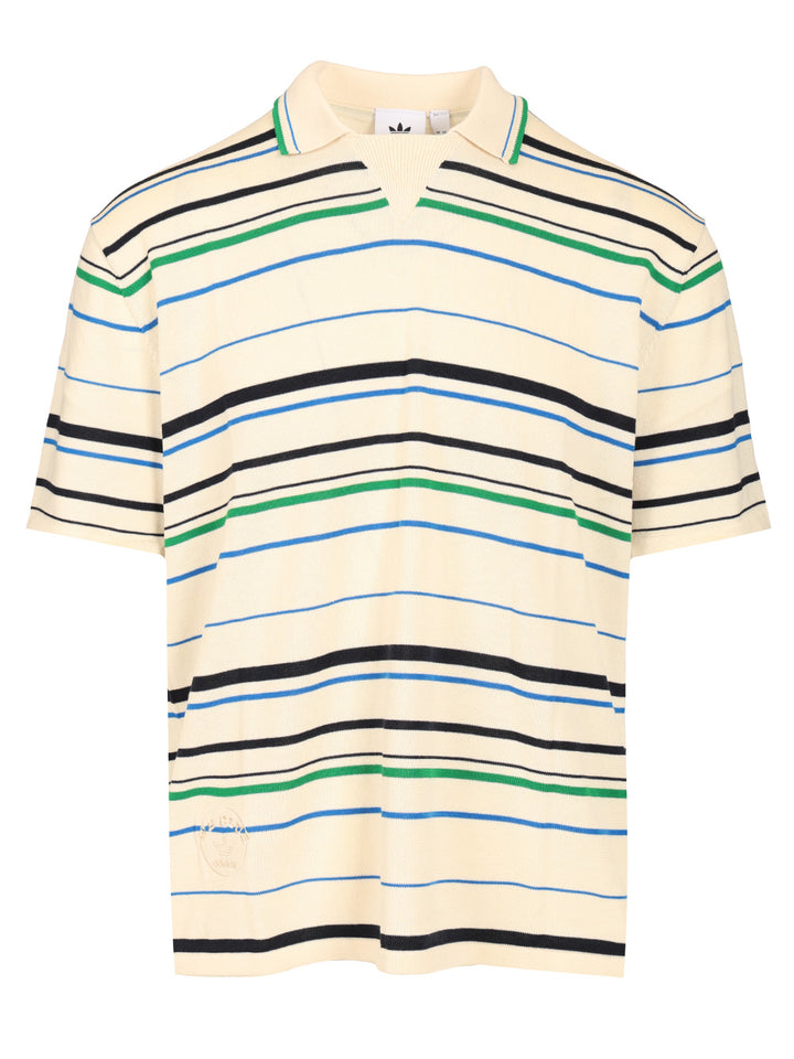 Adidas X Wales Bonner Wales Bonner Knit Polo T-Shirt - Multicolor | 3b61b4079f283ff845daae1c659ba1c7e956536f