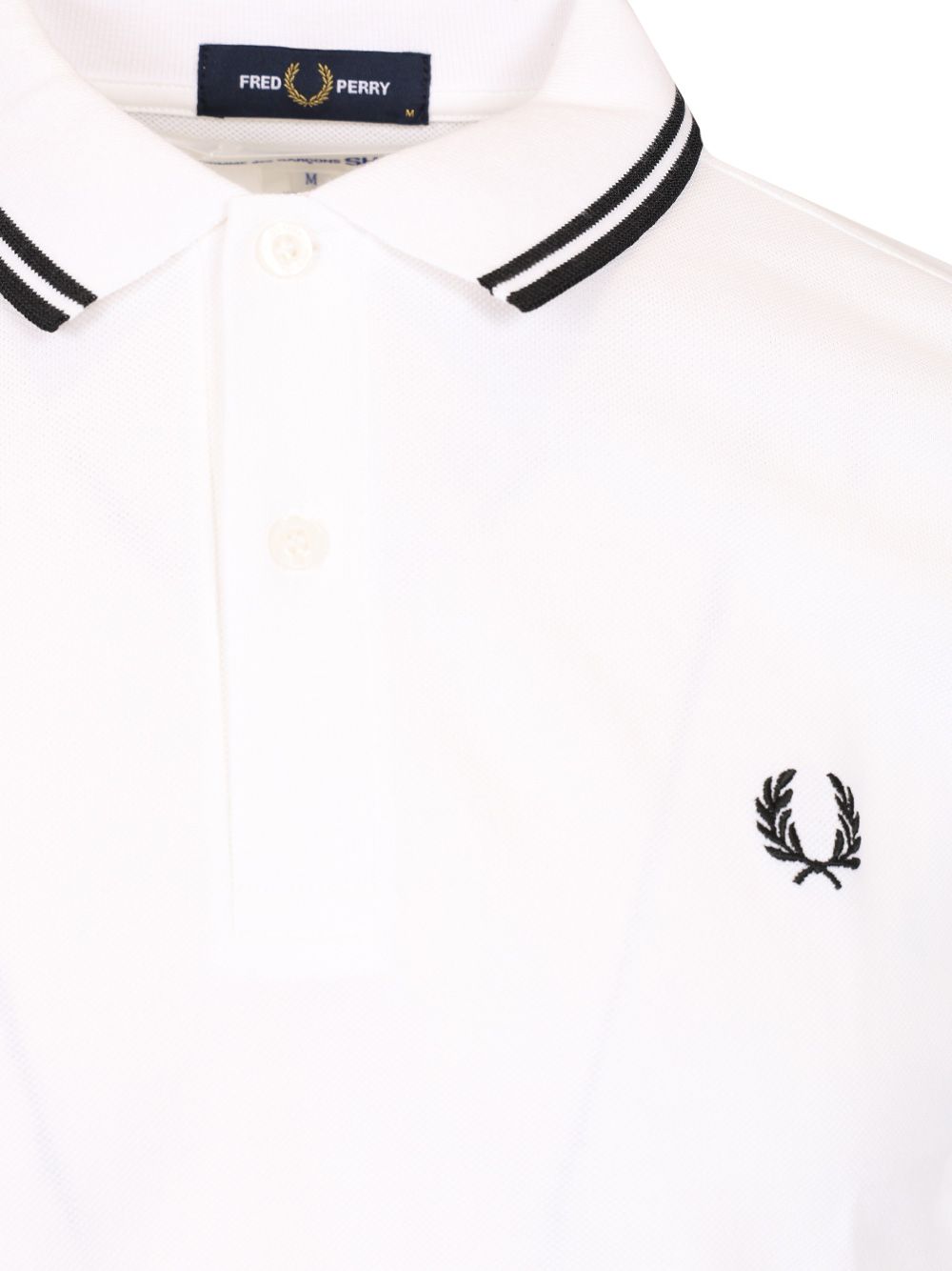 Comme Des GarçOns Shirt Polo Comme Des Garçons Shirt X Fred Perry Polo shirt - White | 2fffbff5a7a11bdf33892ee7e0b6b801a89c3cb9