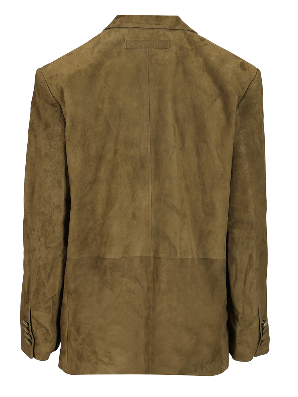 Marni Suede Jacket Jackets - Green | 985277c06009585bbb2361f4dbbd7c183b6d3e44
