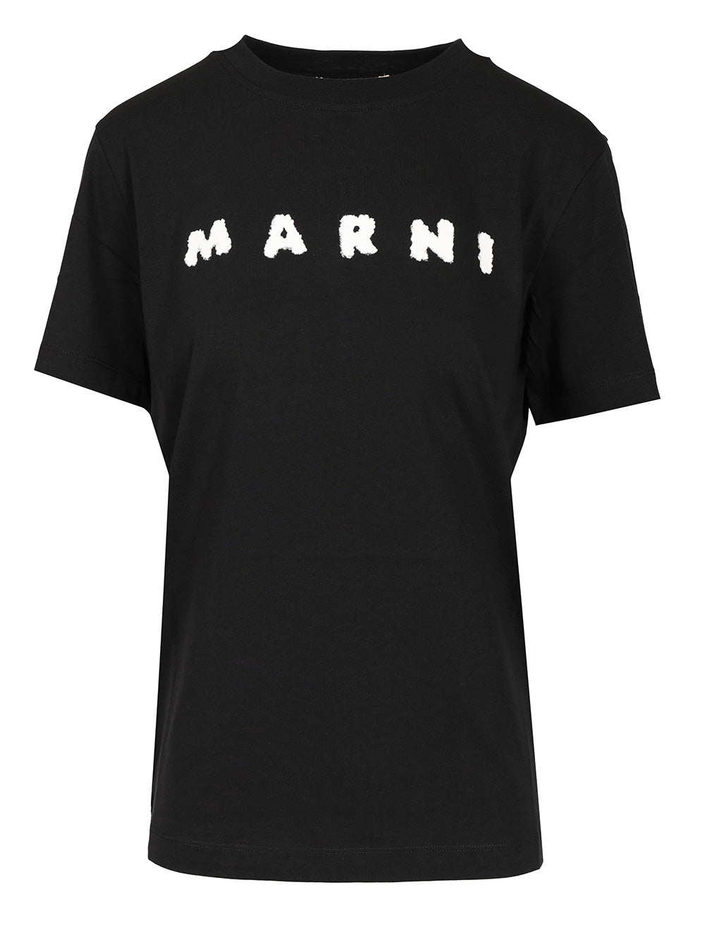 Marni Scribbled Logo T-Shirt - Black | ed2211e99baabb64fda5d427eb5a4da14edd289c