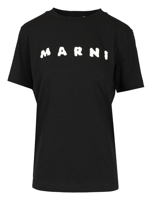Scribbled Logo T-Shirt Black