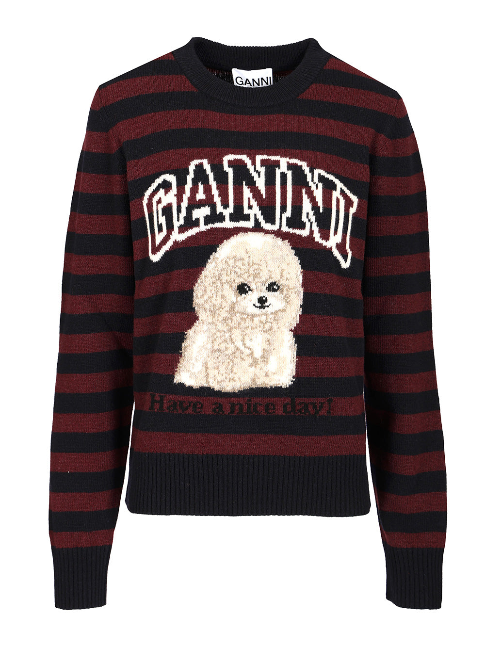 Ganni Striped Sweater Knitwear - Multicolor | 1bab70154337aec04cb8f802320daebed4928499