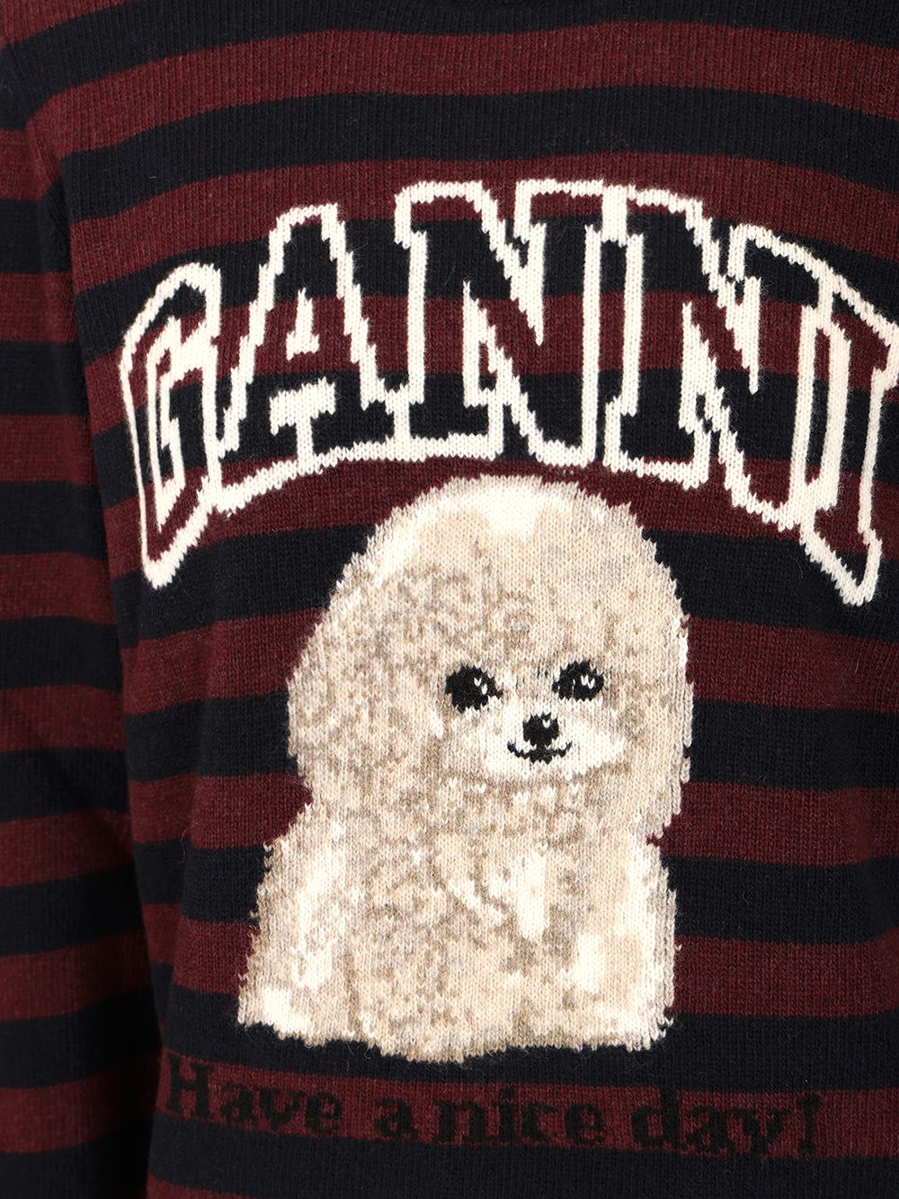Ganni Striped Sweater Knitwear - Multicolor | 314c43b282aa9464f963cedb1f917116d0d75fc1