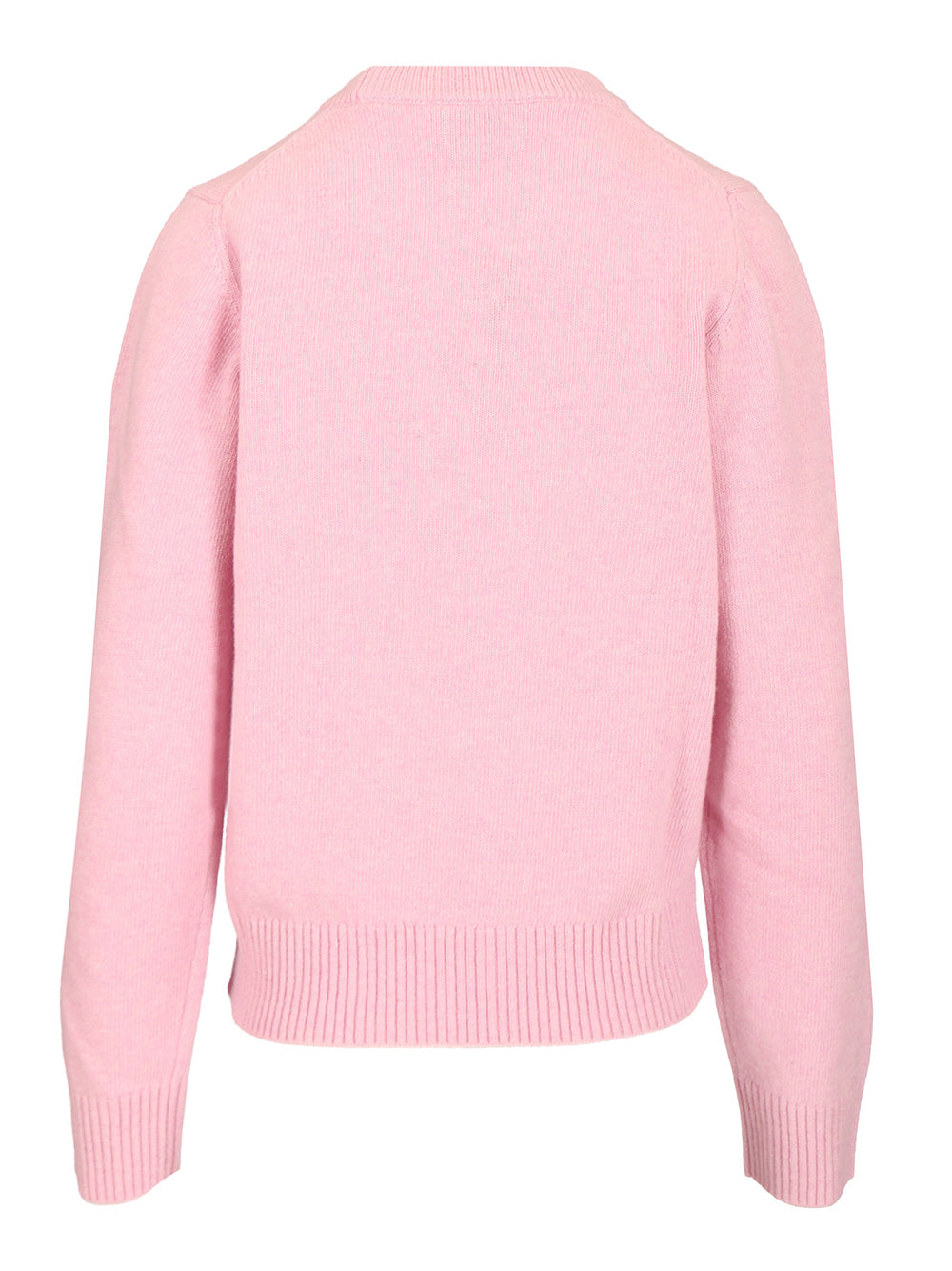 Ganni Graphic Sweater Knitwear - Rose | 9769ae897a2ed6531b3f20fb24c44d2ff7da0f97