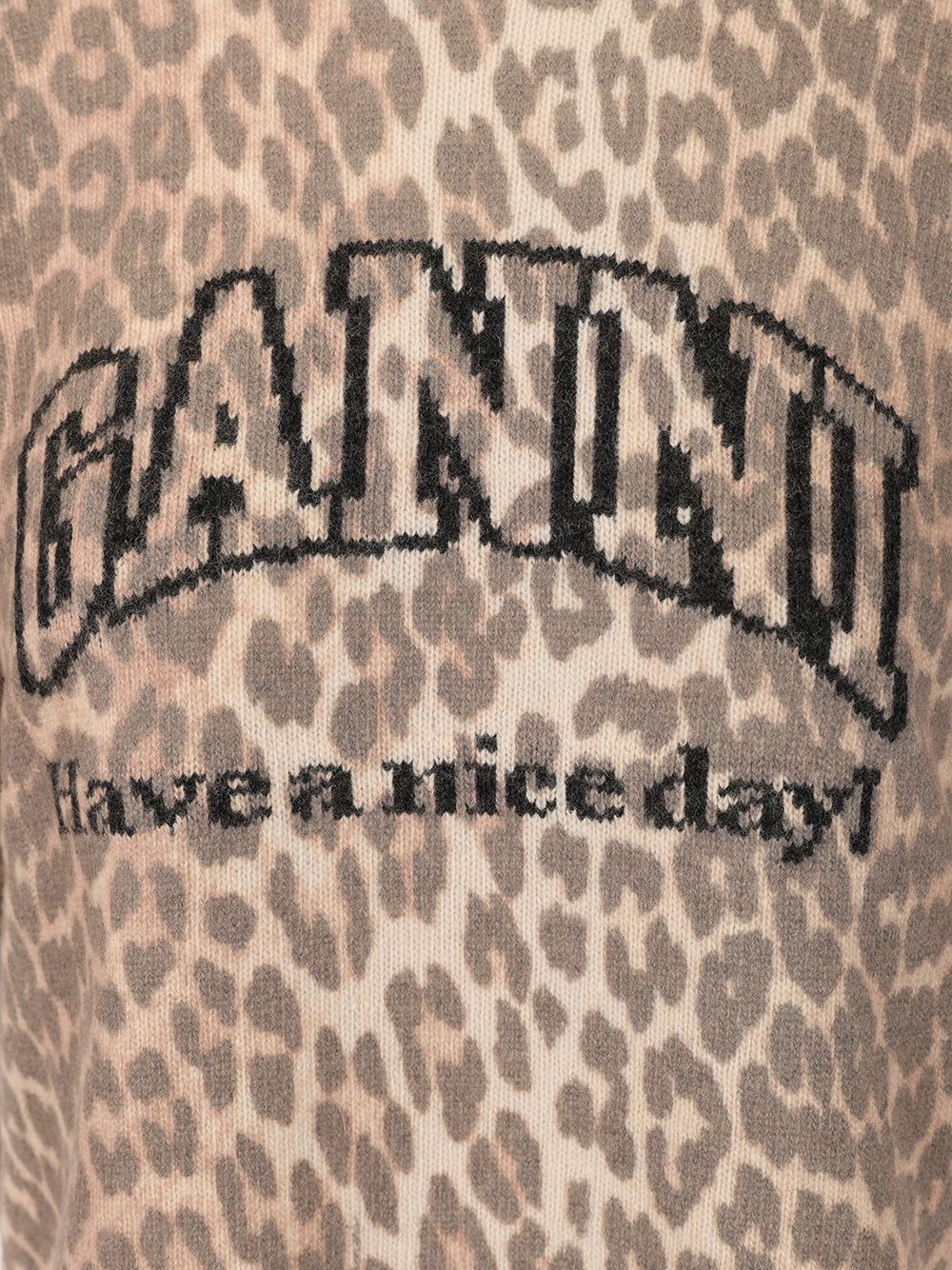 Ganni Leopard Print T-Shirt - Animalier | c4d4b6c2eaa9b60df8cb016ec26ddac3df72849e
