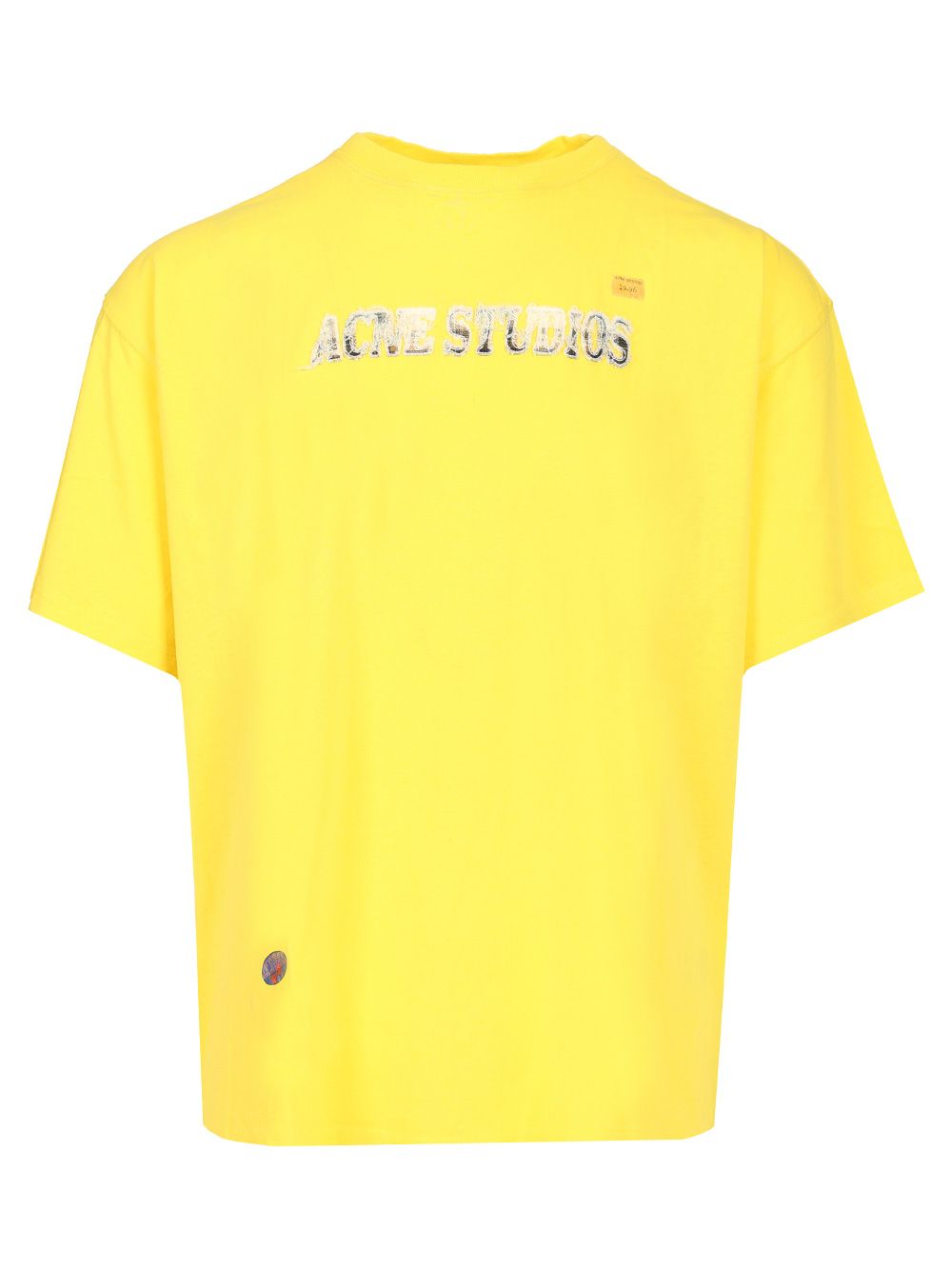 Acne Studios Jersey T-Shirt - Yellow | affdd7dac144f5ac32bb465d65bb84b5264d868a