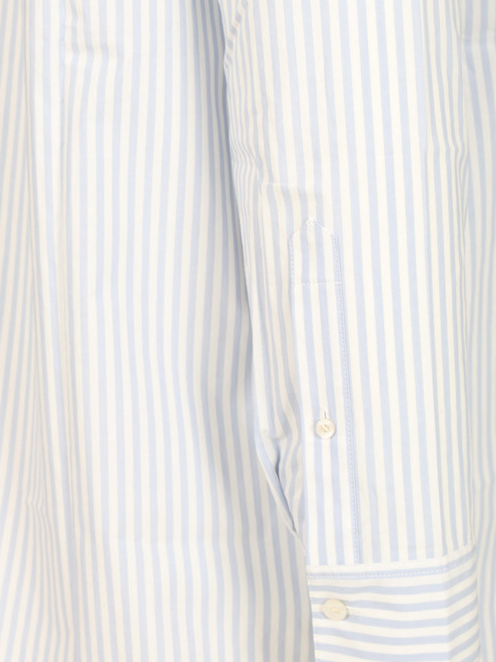 Acne Studios Striped Shirt Shirts - Blue | 03b60a58d49e4a9fe90168527ba548aa4bb9a851