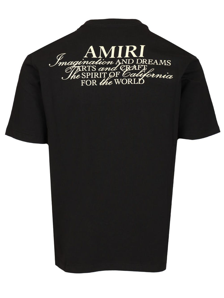 Amiri Amiri Spirit T-Shirt - Black | 619b5c5a8774b2fb63d2746b4704cb353ed421d9