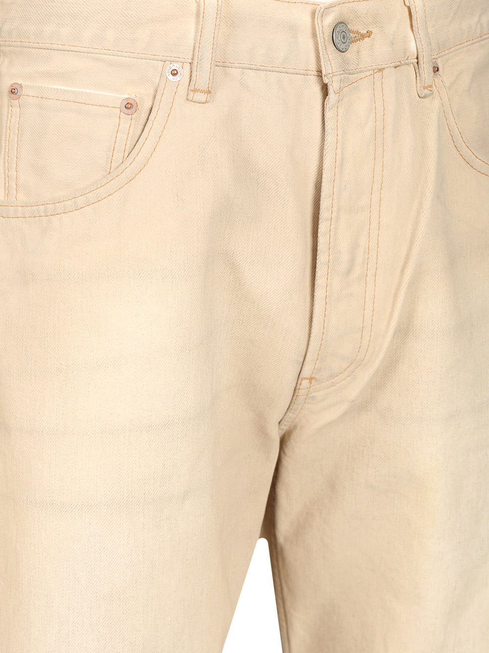 Acne Studios Denim Jeans Trousers - Beige | b7e2c84dd5bd1f75dccd6dc531379e590fc3c8fd