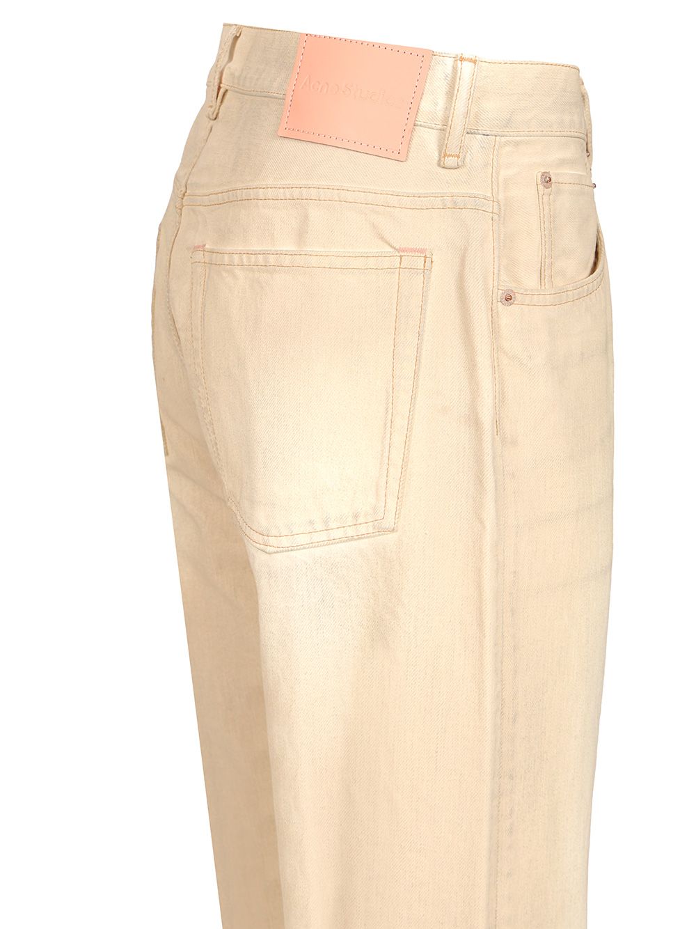 Acne Studios Denim Jeans Trousers - Beige | 3e9d37b79c5e137f7620b0c1177c33d40a6a4daa
