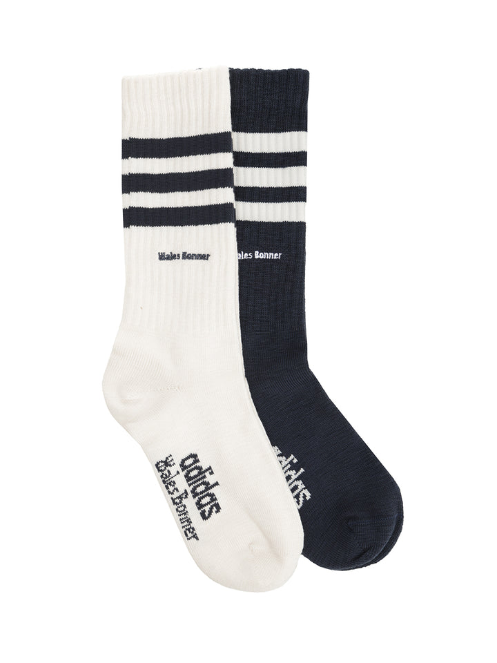 Adidas X Wales Bonner Wales Bonner Socks Set Underwear - White | 1e4b51725eec6e57d6846a6a4a5e9b8fd40503ed