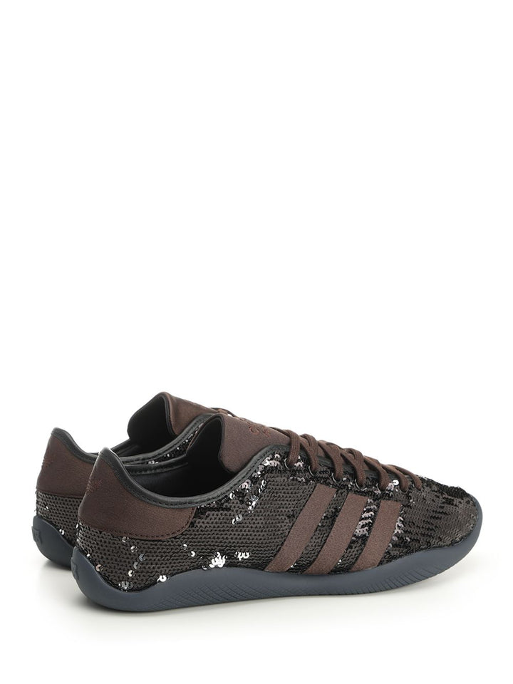 Adidas X Wales Bonner Wales Bonner Sequined Sneakers - Black | 8d02147d6b7d3fd6e77d4de3d2d851598077afe8