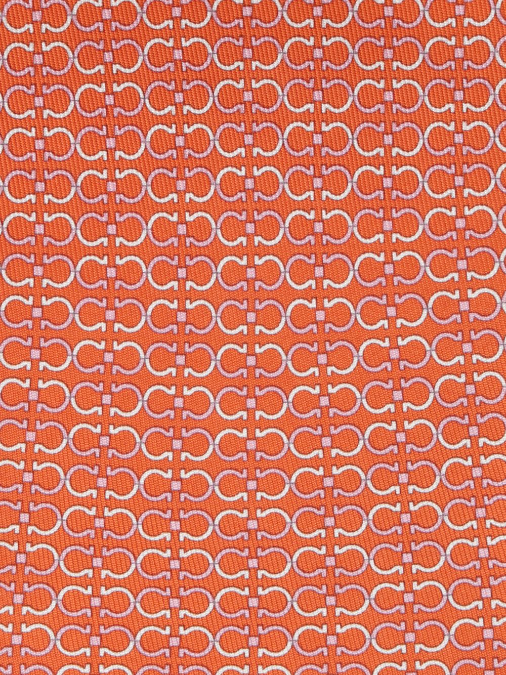 Ferragamo Silk Tie Ties And Bow Ties - Orange | b2b56cd77565a84300a3ff0052a6f1976f577e43