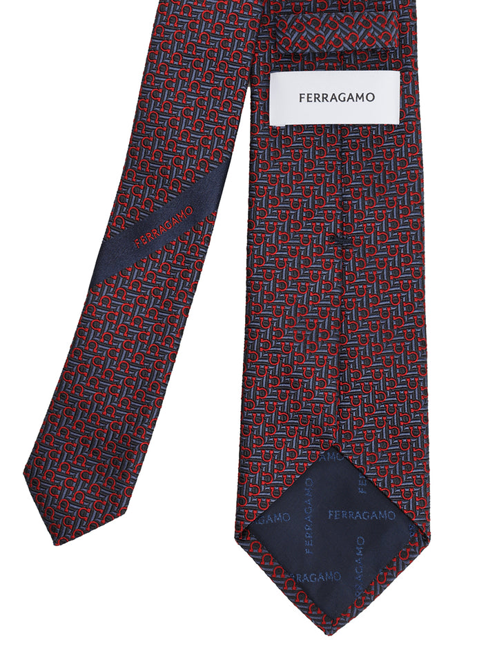 Ferragamo Silk Tie Ties And Bow Ties - Multicolor | a3f810dfb92a204b770ceed9bd6cfc0163f533fd